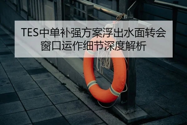 TES中单补强方案浮出水面转会窗口运作细节深度解析